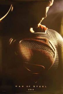 Man of Steel Original Superman Advance Movie Poster