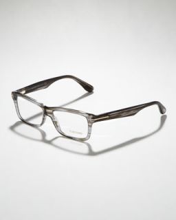 Tom Ford Unisex Soft Rectangular Fashion Glasses   
