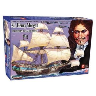 Lindberg Sir Henry Morgan Pirate SHIP Model Kit 1 160 New