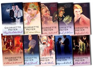 Georgette Heyer Detective Fiction Collection 10 Books Set Pack New