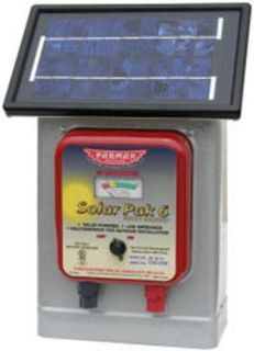Parmak 6V Solar Electric Fence Energizer Charger New
