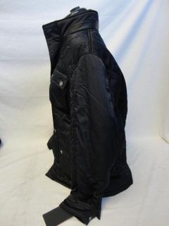 Hawke Co Mens Black Collection Diamond Quilt Laurent Blazer Jacket