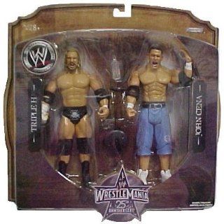 WWE Wrestlemania 25 Action Figure 2 Pack Triple H and John