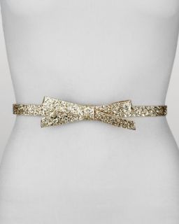  glitter bow belt light gold available in light gold $ 98 00 kate spade