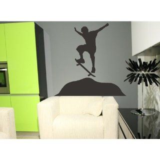 Skateboarder Wall Decal Size 22 H x 27 W, Color of