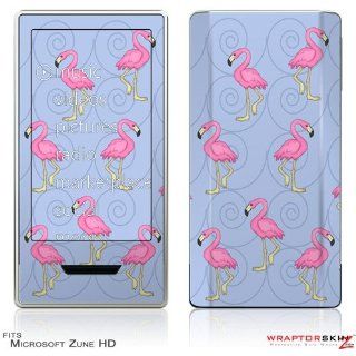 Zune HD Skin   Flamingos on Blue by WraptorSkinz
