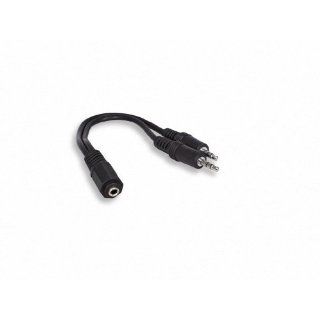 Your Cable Store 3.5mm Stereo Headphone Splitter 1 Female