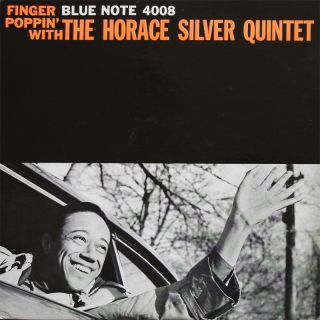 Horace Silver Finger Poppin LP Blue Note BLP 4008 US 1959 w 63rd RVG