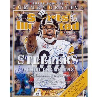 Pittsburgh Steelers Team SB XL Sports Illustrated Cover LE