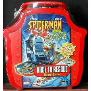 Spiderman Race to Rescue Board Game Dr. Octopus Toys