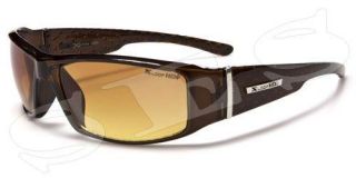 XLOOP Sunglasses Mens Casual HD Vision Lens Black