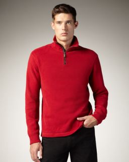 Polo Ralph Lauren Half Zip Sweater, Jewel Red   
