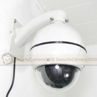 10 Optical Mini Zoom High Speed Outdoor PTZ Dome Camera