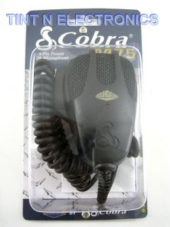 Cobra HG M75 Highgear Powered CB Radio Microphone New