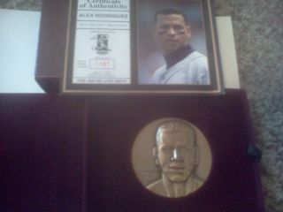  RARE Bronze Mint Coin The Highland Mint Sports Collection MLB