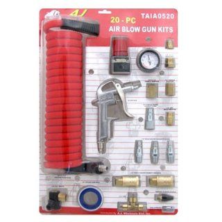 20 Piece Air Compressor Nozzle Kit Complete Air Compressor
