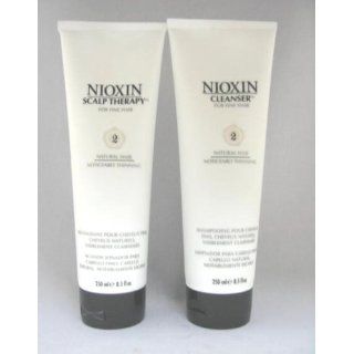Nioxin System 2 Cleanser and Scalp Therapy 8.5 Oz SET For