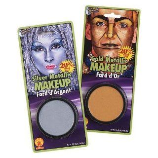 Metallic Grease Paint (Silver) Halloween Makeup Accessory