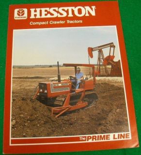 Hesston Brochure Compact Crawler Tractors