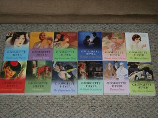 Lot of 12 Georgette Heyer Mystery Novels 2009 Trade SC Like New UNREAD