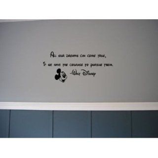 Walt Disney quote All our dreams can come true if we have