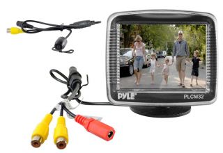 Pyle PLCM32 3.5 Inch TFT LCD Monitor with Universal Mount
