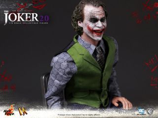  Batman Dark Knight TDK Joker Version 2 0 2 V2 Heath Ledger New