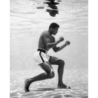 Muhammad Ali Swimming Pool Poster 8x10 