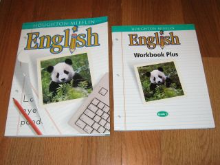 Houghton Mifflin English student textbook & Workbook Plus Set Grade 1