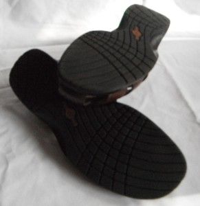  Shoe 9W Sandal Brown Leather Closed Toe Fisherman Gelron 2000