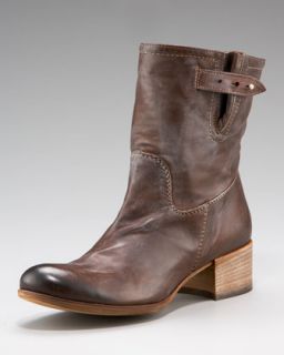 Alberto Fermani Short Soft Leather Boot   
