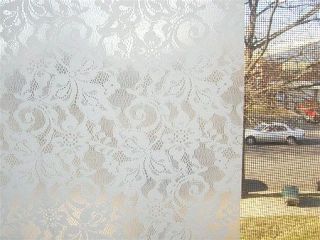 New Self Adhesive Lace Window Film Contact Paper 