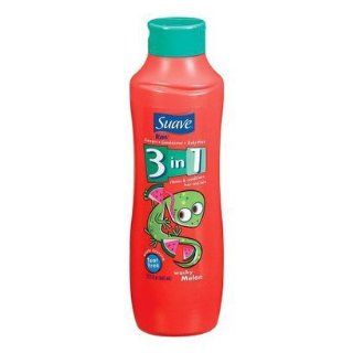 Suave Kids 3 in 1 Shampoo, Wacky Melon (2 Pack) Baby