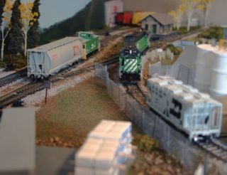 complete HO Scale model railroad layout   Local pick up only
