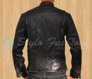 Tron Legacy Sam Flynn Garret Hedlund Leather Jacket