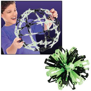 New Hoberman Sphere Expanding Toy Glowing Molecule Ball