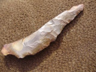 Nice Horse Creek Drill Paleo Worm Pipe Indian Artifact TN Tennessee