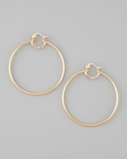 Y1EBL Simone I. Smith Yellow Gold Everlasting Hoop Earrings, Extra