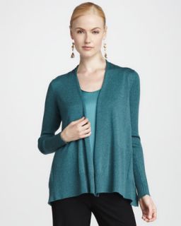  available in lagoon $ 258 00 eileen fisher ribbed wool cardigan $ 258