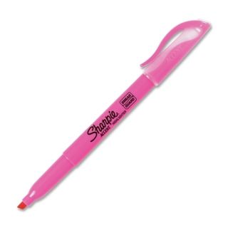 Sharpie Pink Ribbon Accent Highlighters Pink Barrel Pink Ink 6 Pack