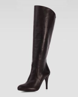 Stuart Weitzman Halftime Suede Boot with Stretch Fabric Back   Neiman