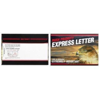 9 x 12 Booklet Express   Eagle Head   Black Envelopes