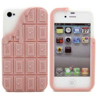 Sayforever1 Light Pink Micky Mouse Chocolate Silicon Case