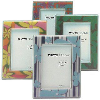 Xonex Frosted Flower Frames, Set of 4, Individually Boxed