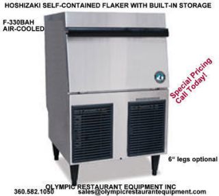 HOSHIZAKI NEW ICE MAKER MACHINE COMMERCIAL F 330BAH FLAKER W/ BUILT IN