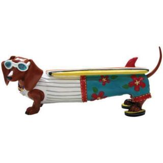 Hot Diggity Dachshund Surfs Up Dog Figurine 16475