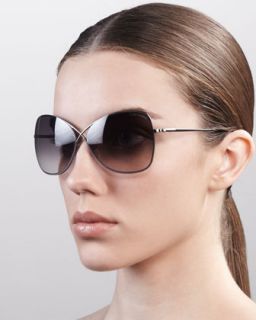Tom Ford Colette Metal Frame Butterfly Sunglasses   Neiman Marcus