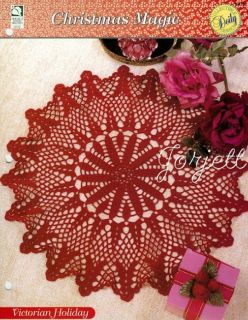 Victorian Holiday Doily Christmas Magic Crochet Pattern
