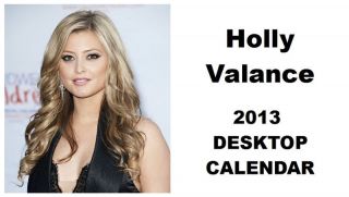 Holly Valance 2013 Desktop Calendar Now Only £5 99