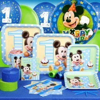 Costumes 189240 Mickeys 1st Birthday Standard Party Pack